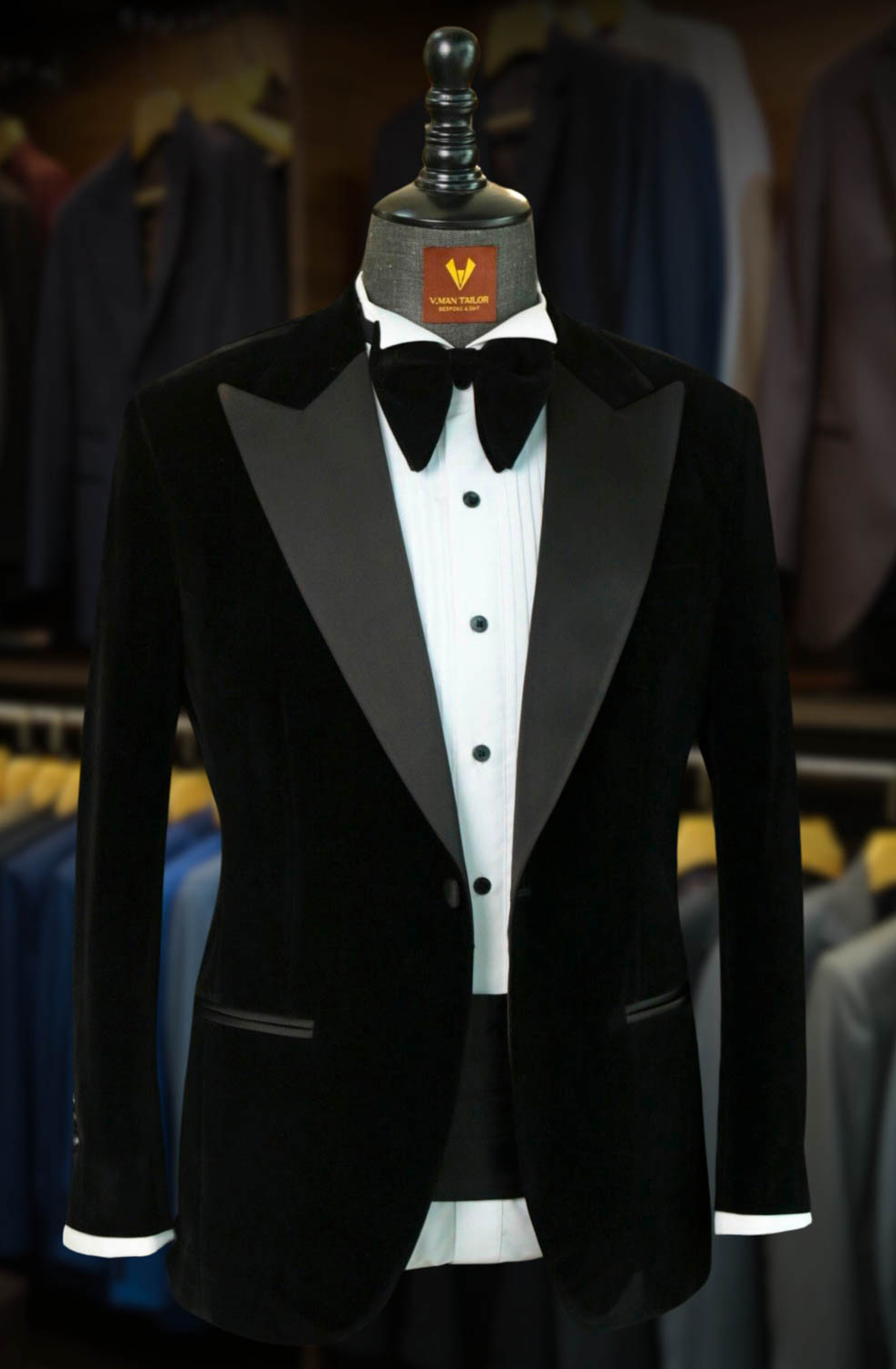 Black Velvet Tuxedo