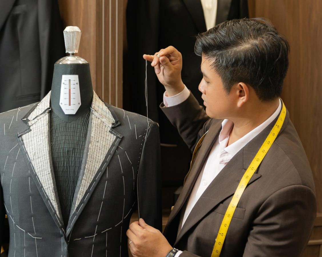 Founder Công Vũ Bringing 18+ Years of Bespoke Tailoring Experience